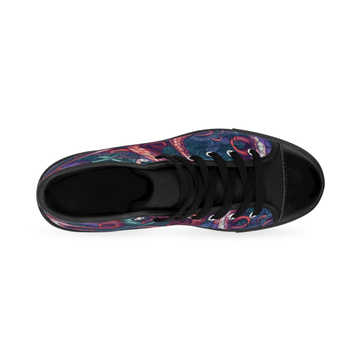 Tentacles - Women's Classic High Top Sneakers