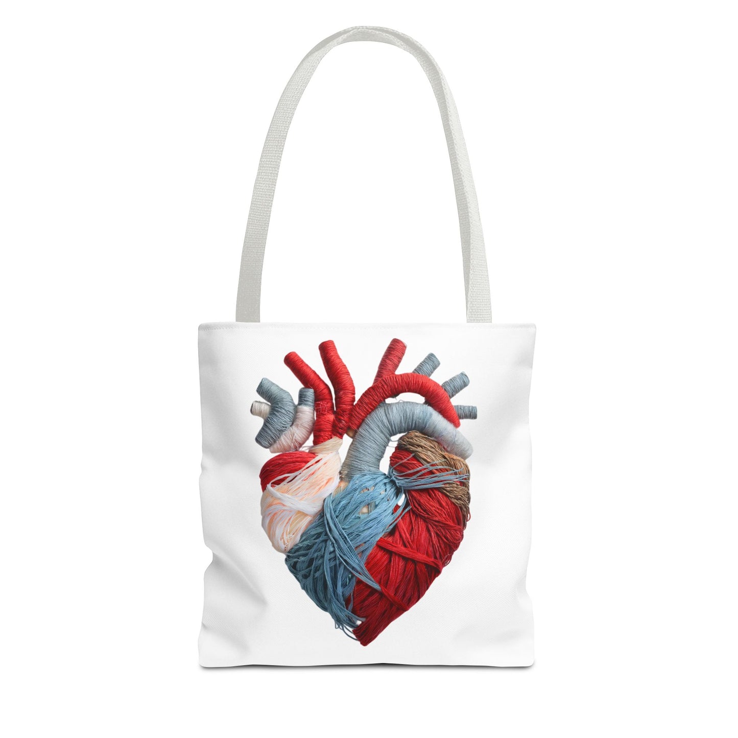 Yarn Heart Tote Bag