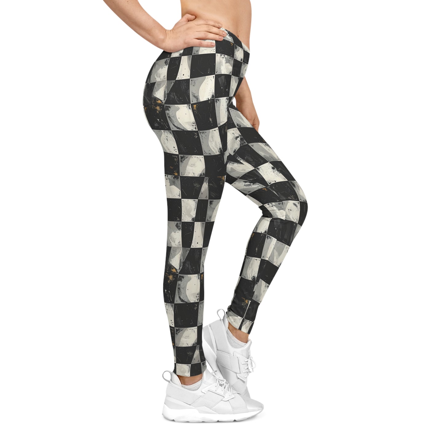 Shifty Checkered Leggings