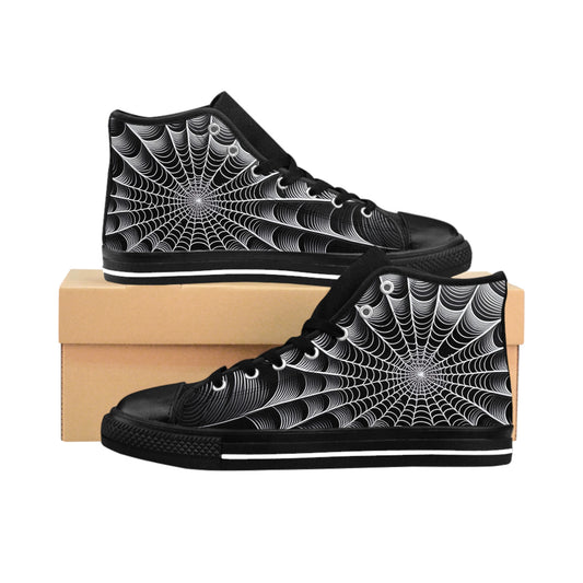 Spiderwebs - Men's Classic High Top Sneakers