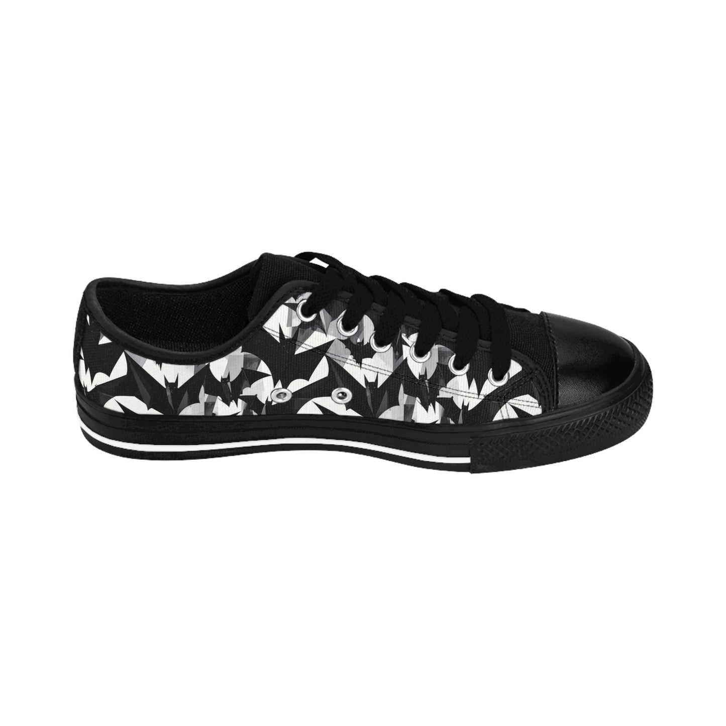 Bat Cubism - Women's Classic Low Top Sneakers