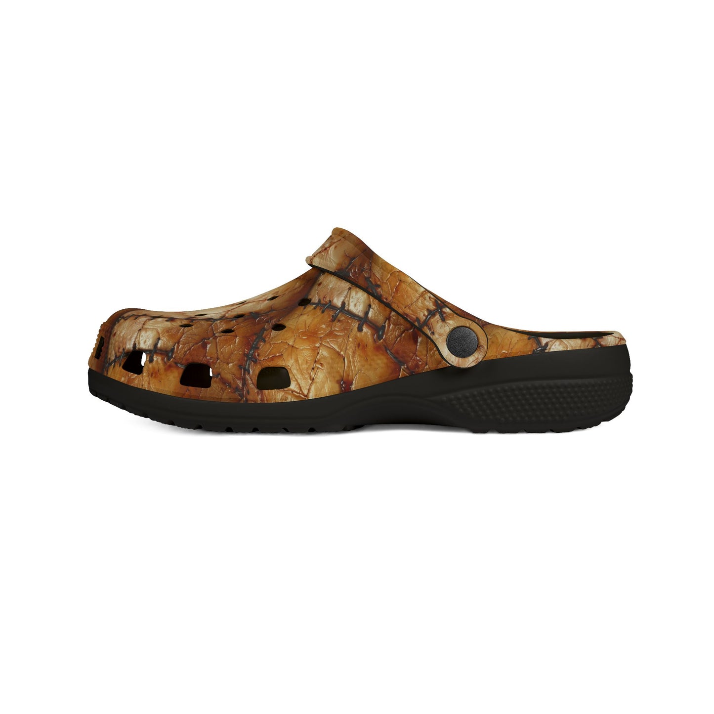 Stitched Flesh Clogs