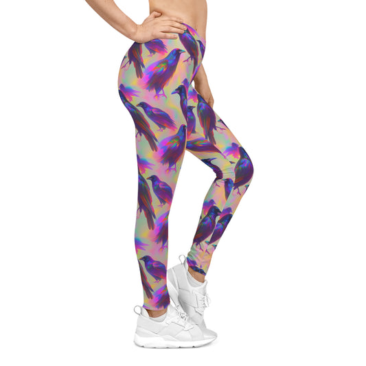 Iridescent Raven Leggings