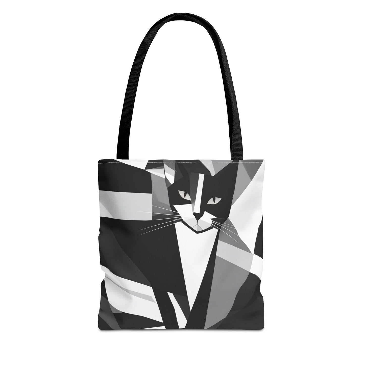 Cubist Cat Tote Bag