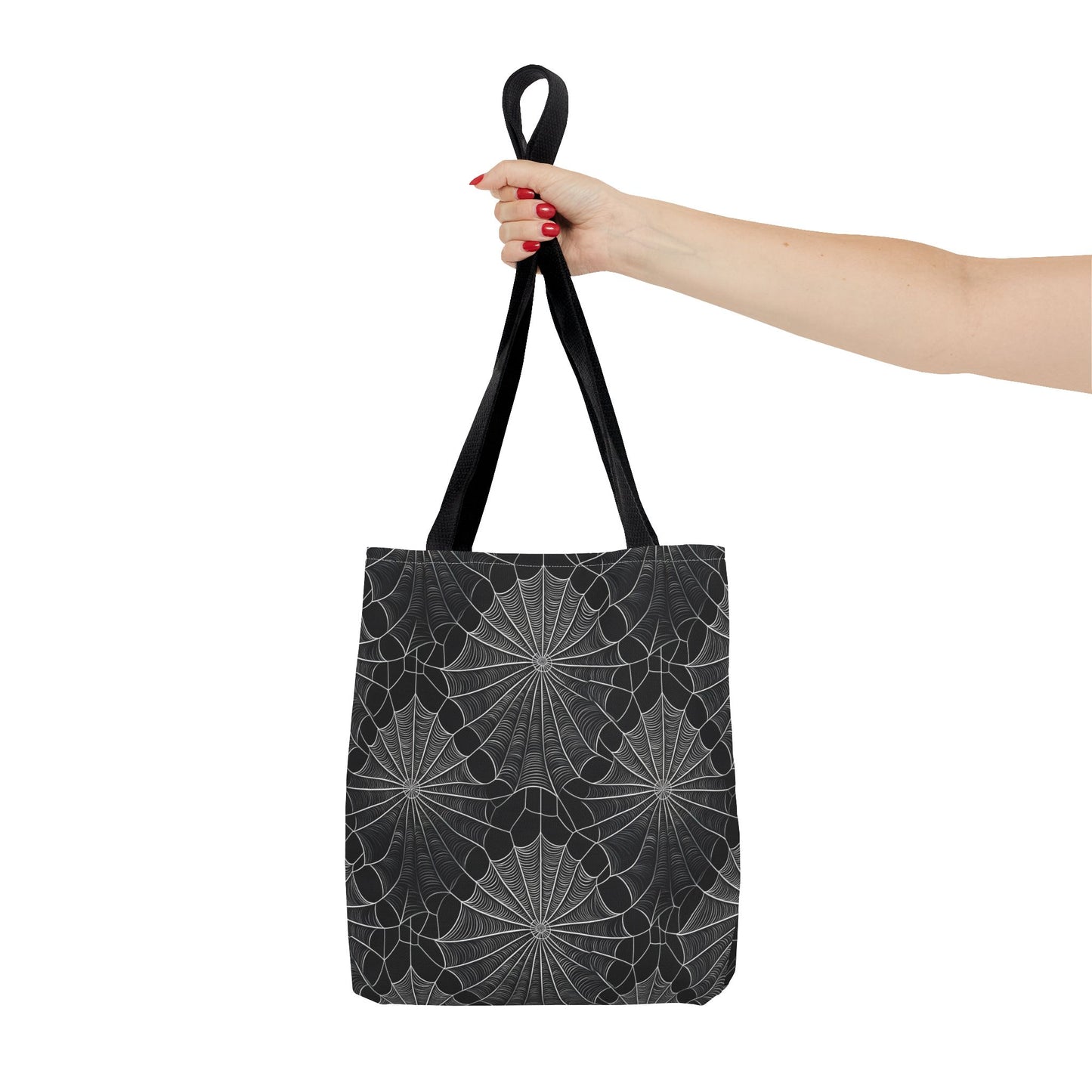 Gothic Spiderweb Tote Bag