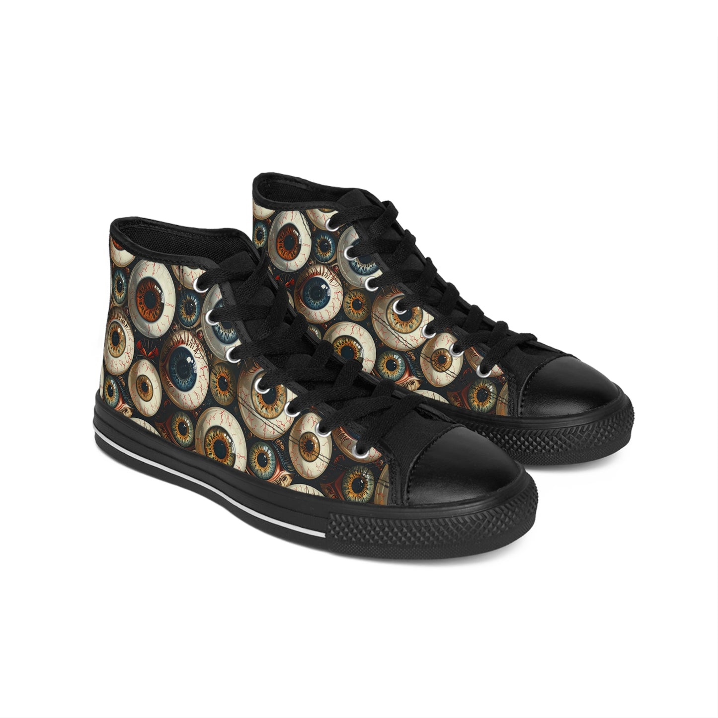 Colorful Eyeballs - Men's Classic High Top Sneakers