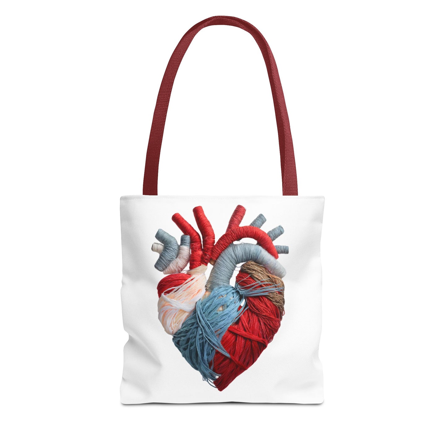 Yarn Heart Tote Bag