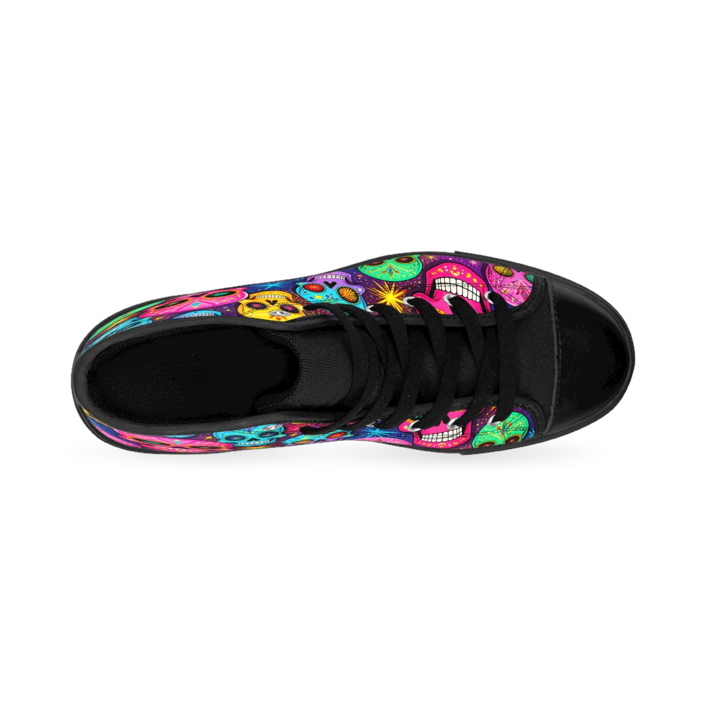 Sugar Skull Dia de los Muertos Classic Sneakers