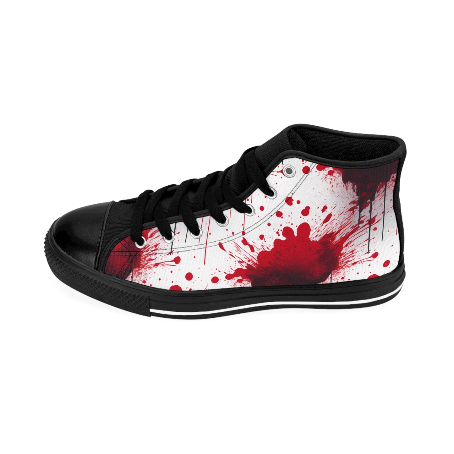 Blood Stained Women's Classic High-Top Sneakers