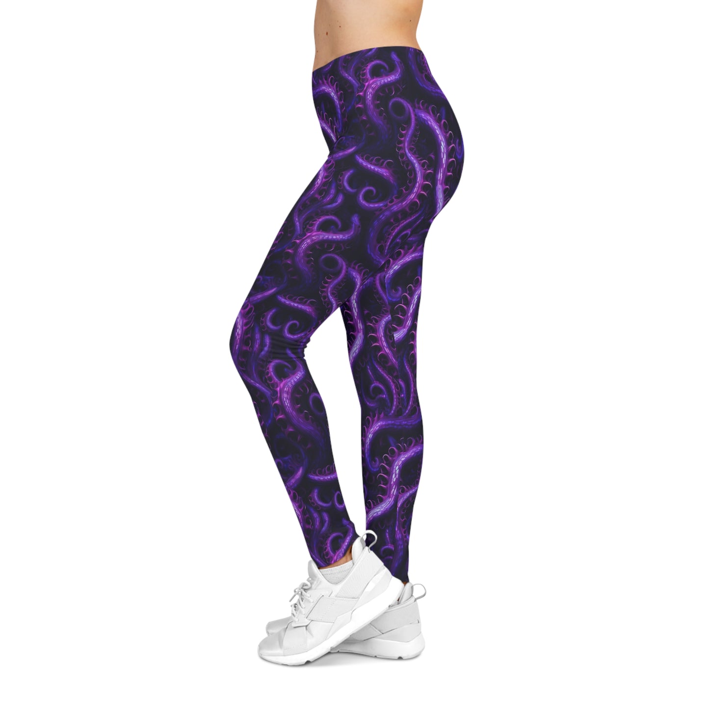 Purple Tentacle Leggings