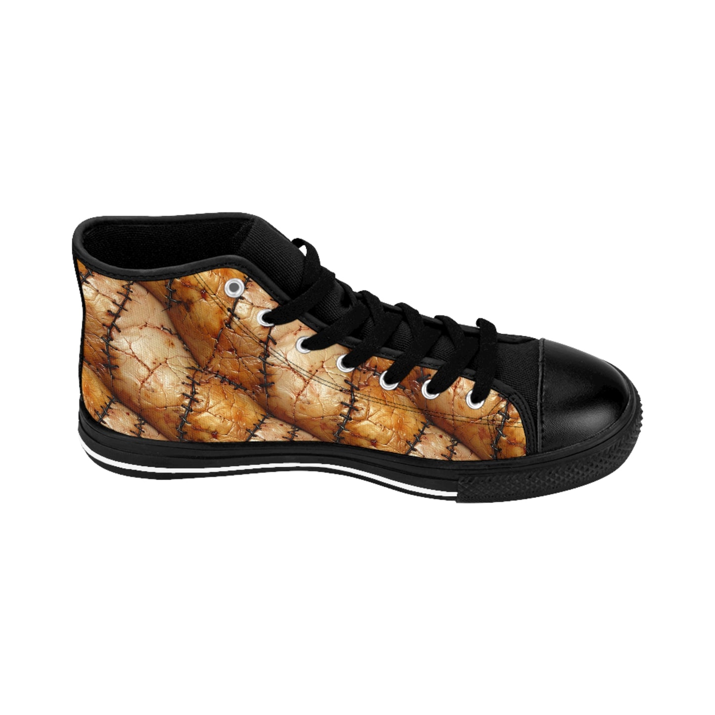 Stitched Flesh - Men's Classic High Top Sneaker
