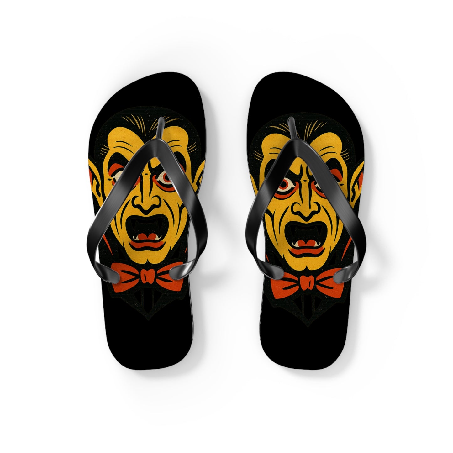 Vintage Vampire Flip Flops