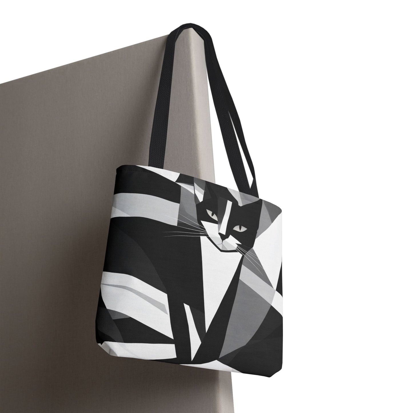 Cubist Cat Tote Bag