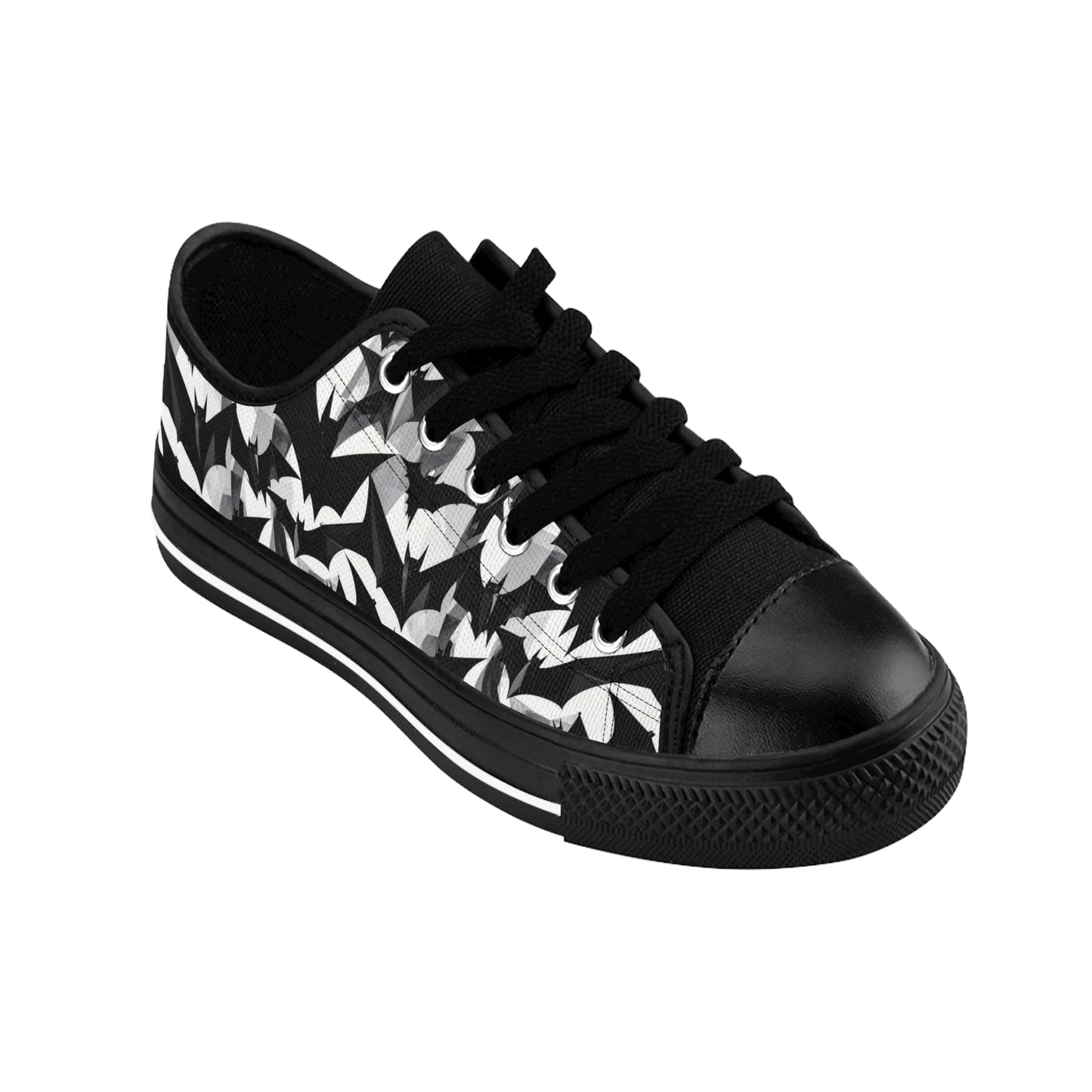 Bat Cubism - Women's Classic Low Top Sneakers