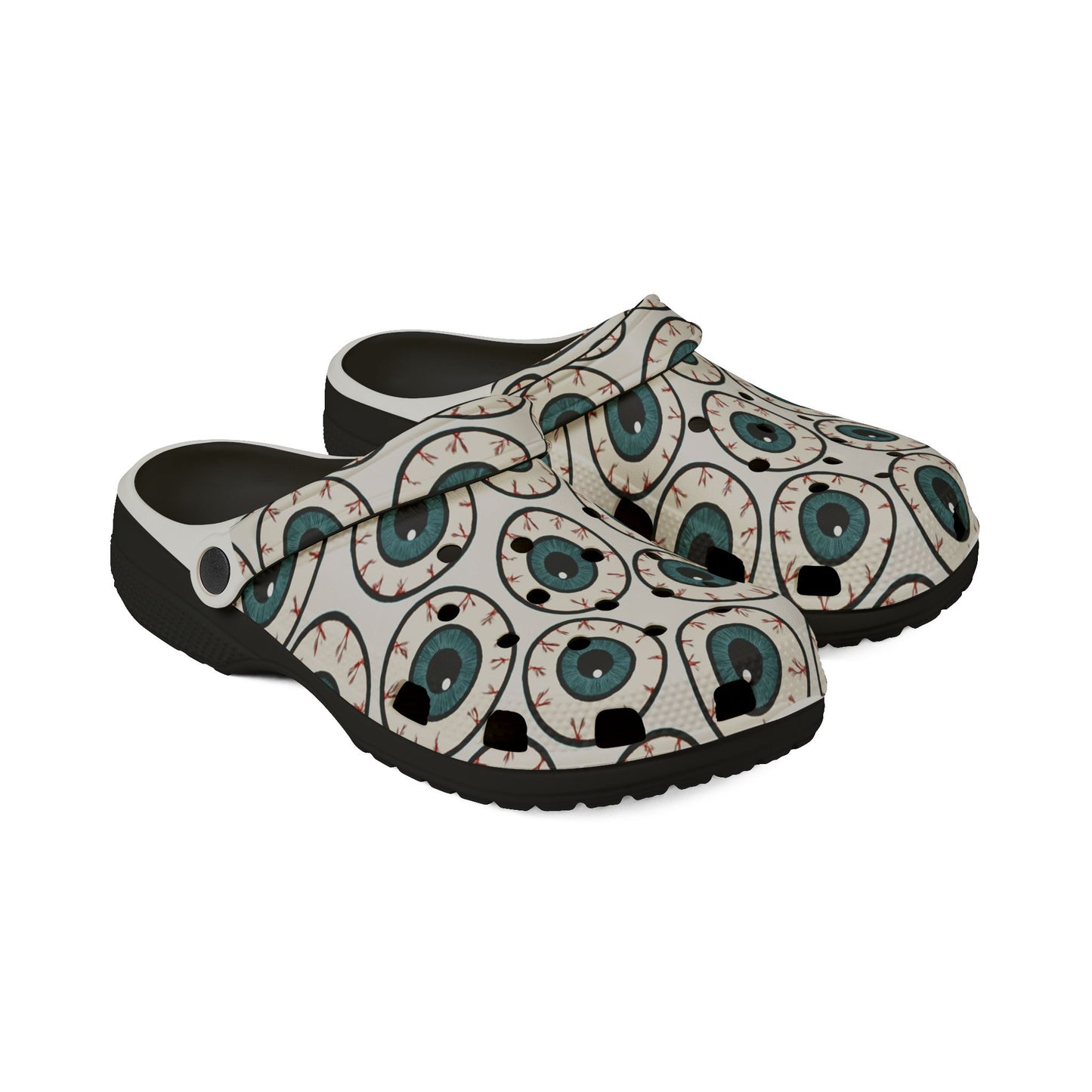 Watching You From Below - Platform Clogs for Anyone