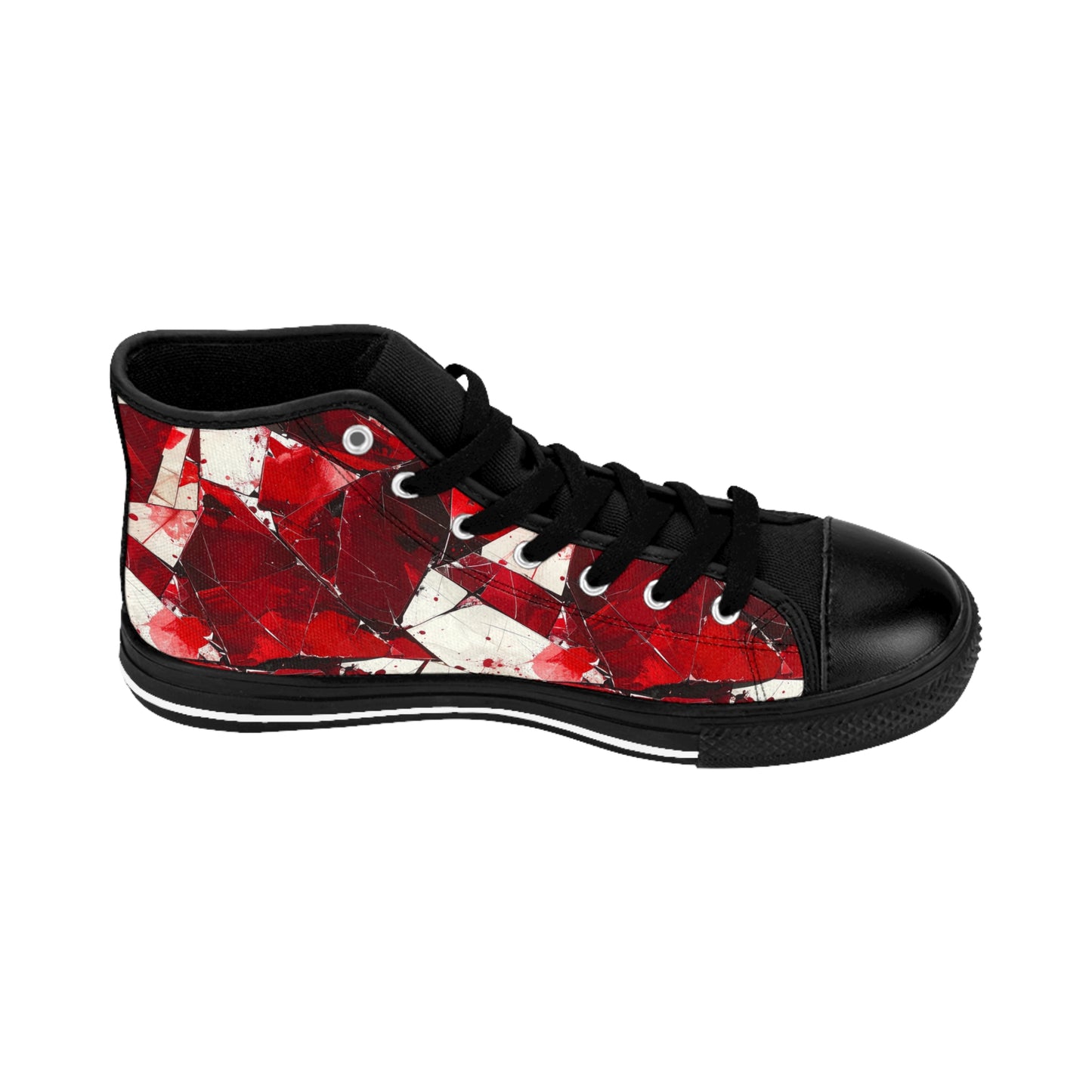 Bloody Glass Shards - Men's Classic High Top Sneakers