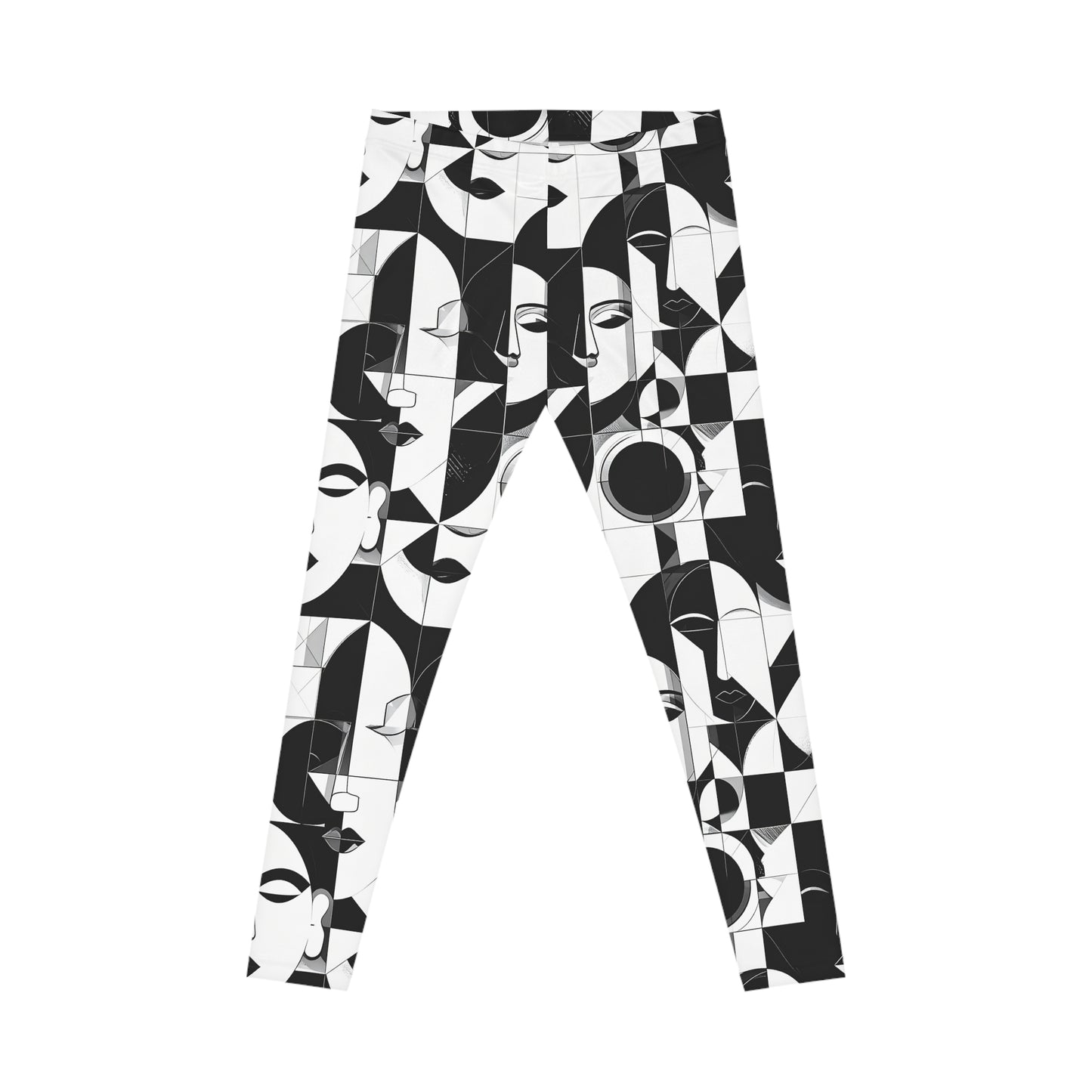 Bauhaus Art Faces - Leggings