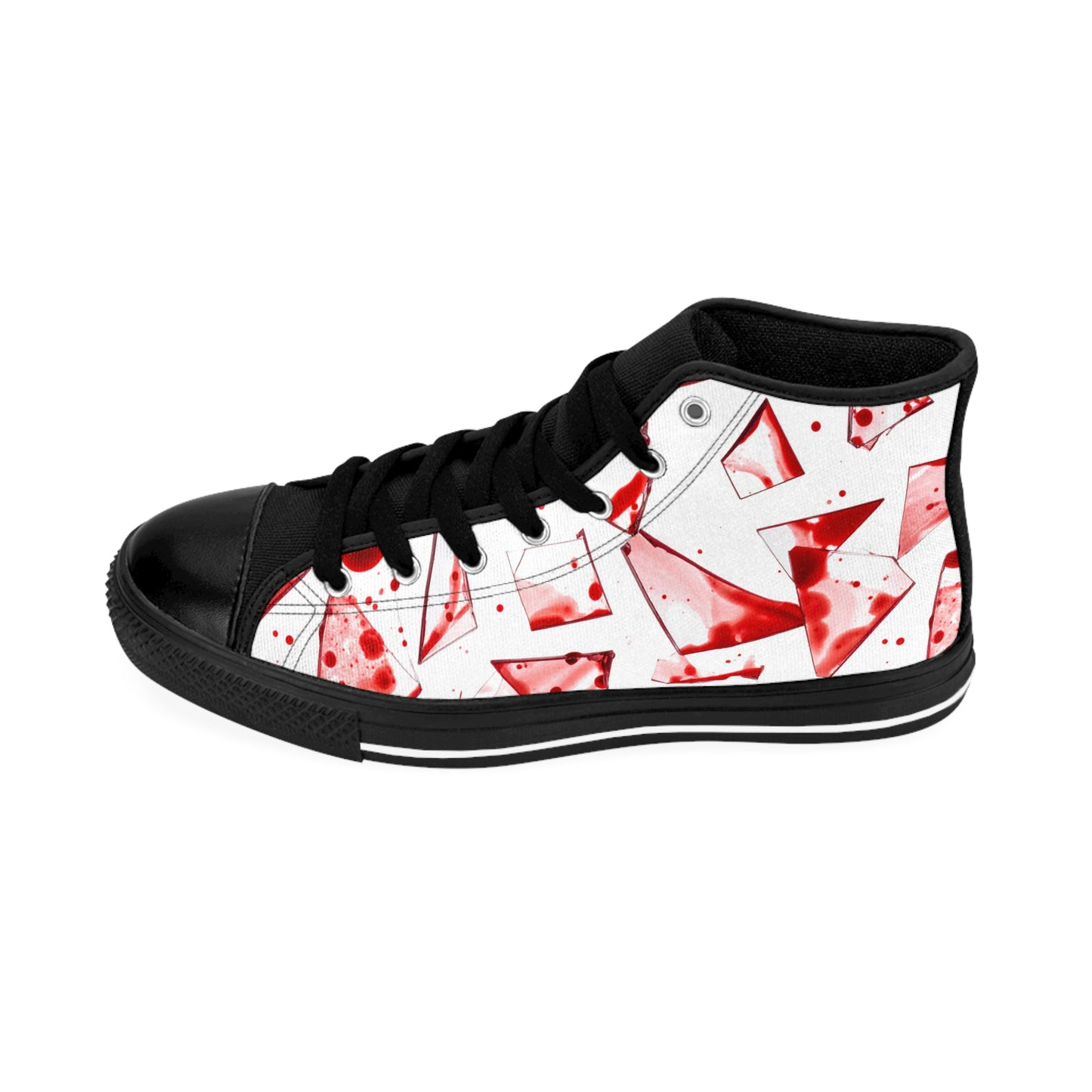 Bloody Shards - Women's Classic High Top Sneakers