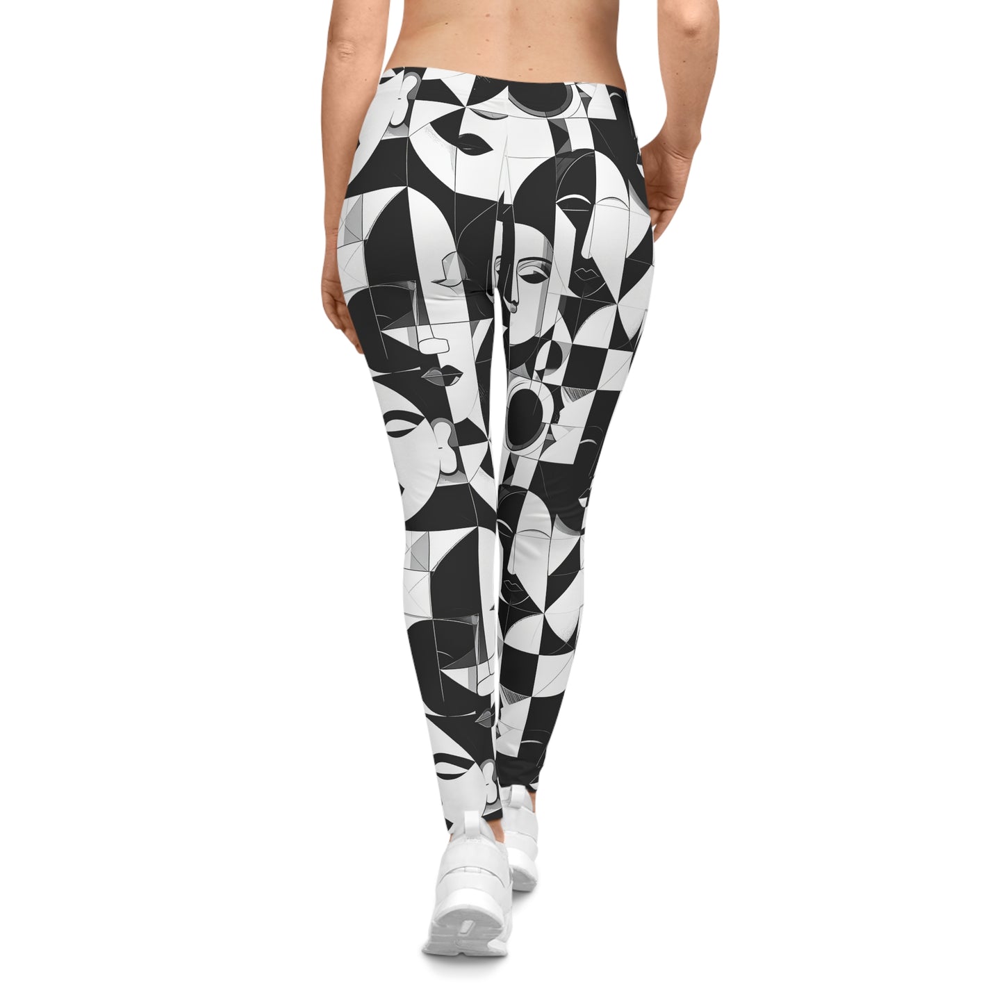 Bauhaus Art Faces - Leggings