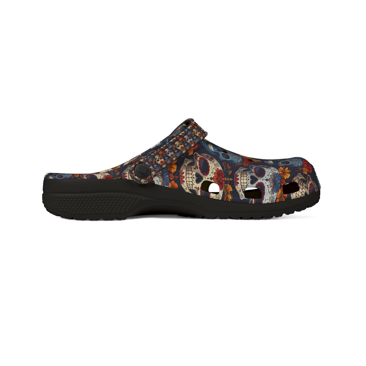 Sugar Skulls & Marigolds Unisex Clogs