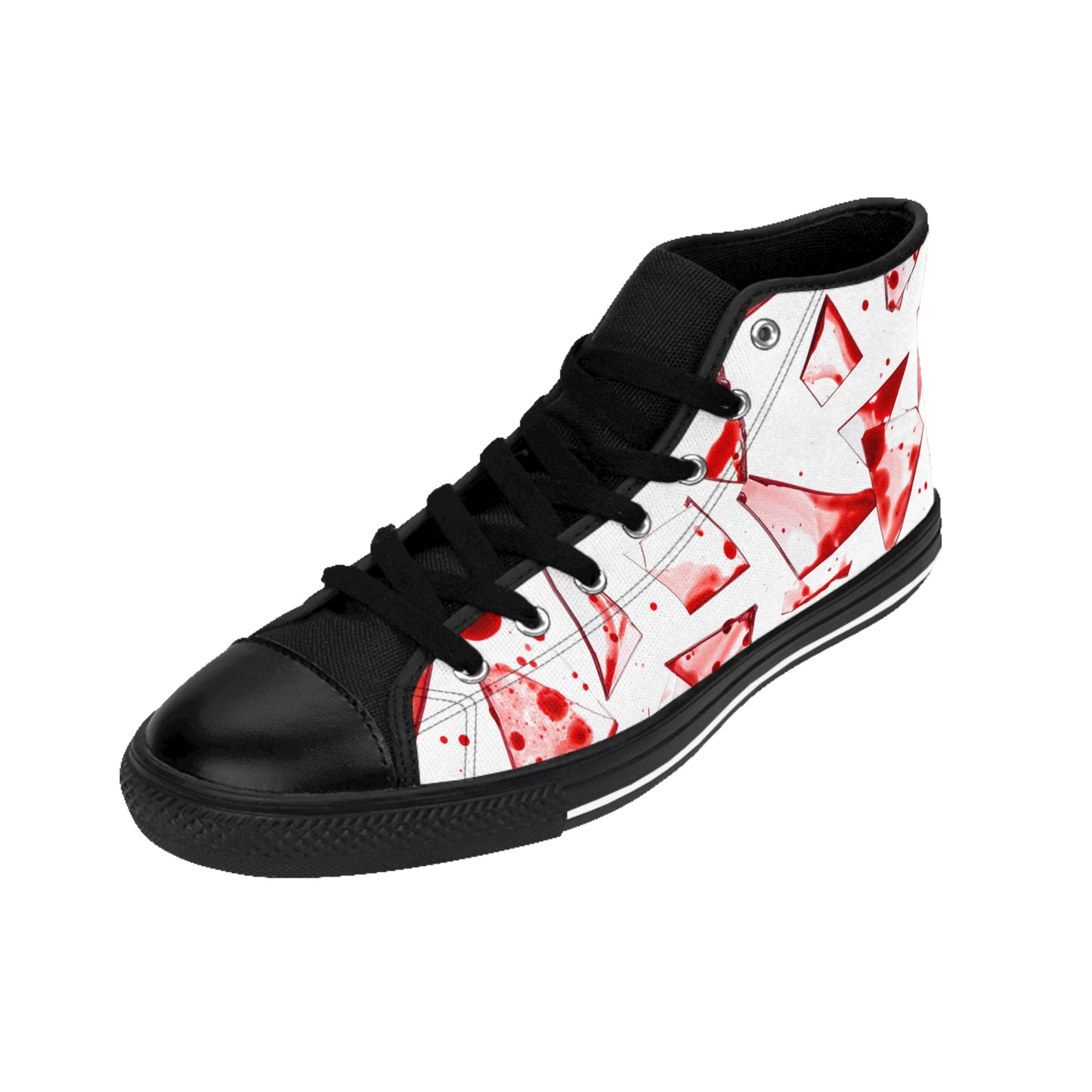 Bloody Shards - Women's Classic High Top Sneakers
