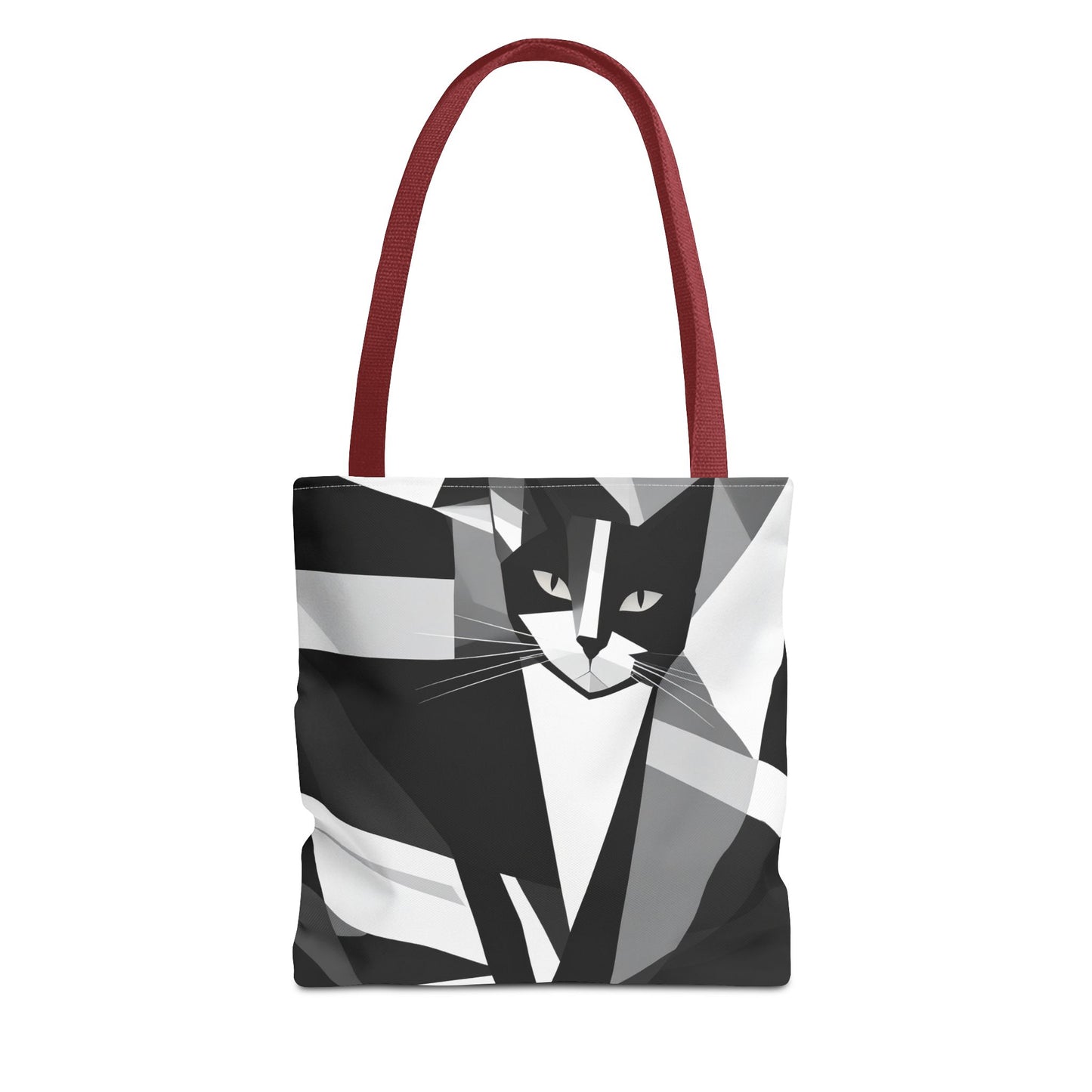 Cubist Cat Tote Bag