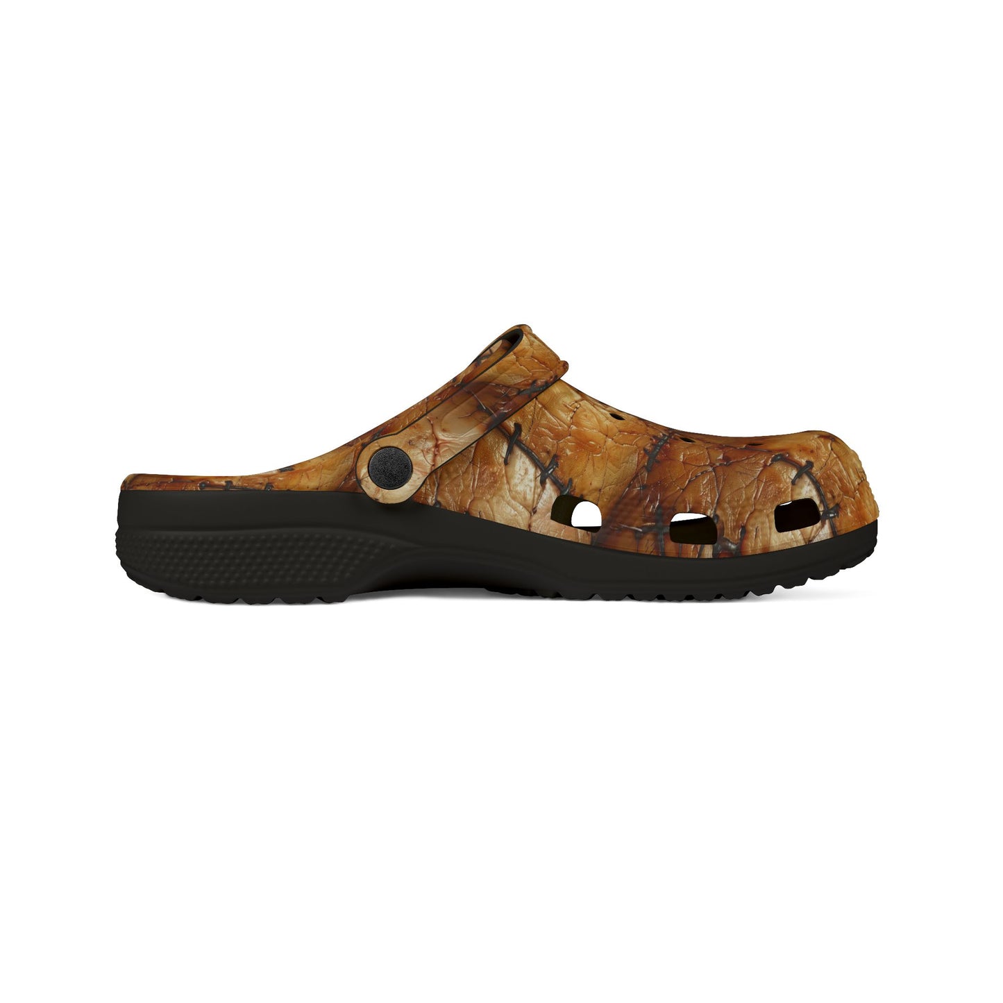 Stitched Flesh Clogs