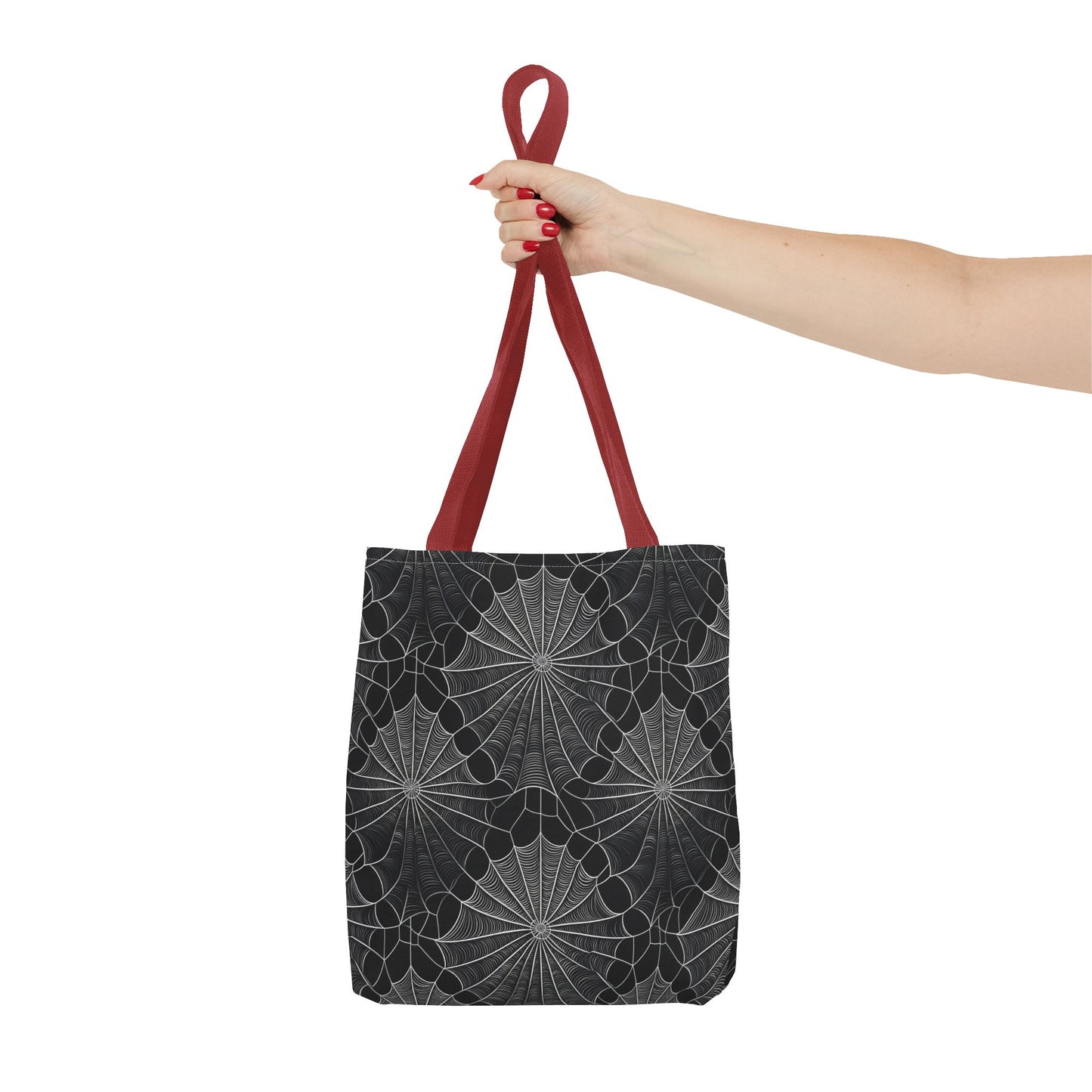 Gothic Spiderweb Tote Bag