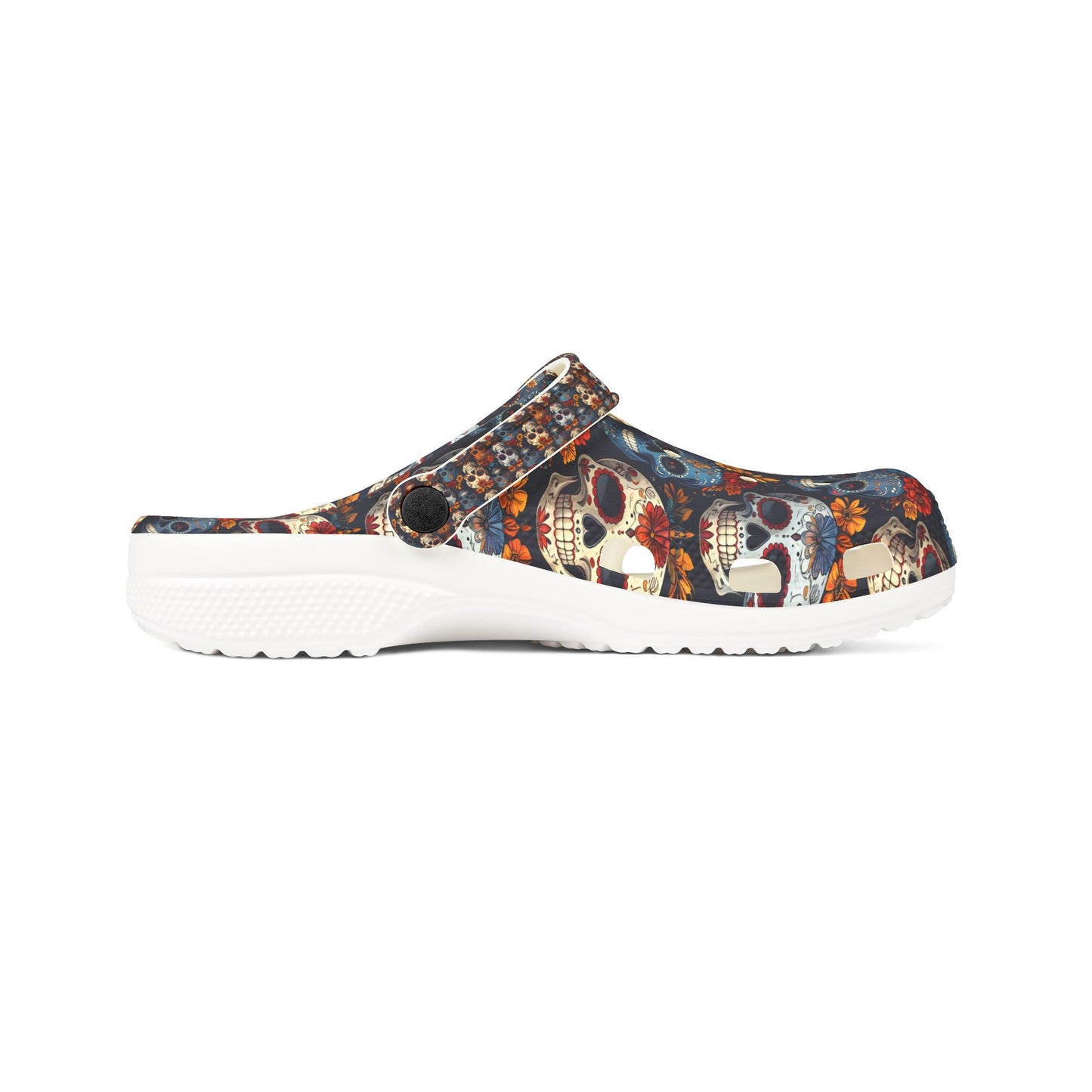 Sugar Skulls & Marigolds Unisex Clogs