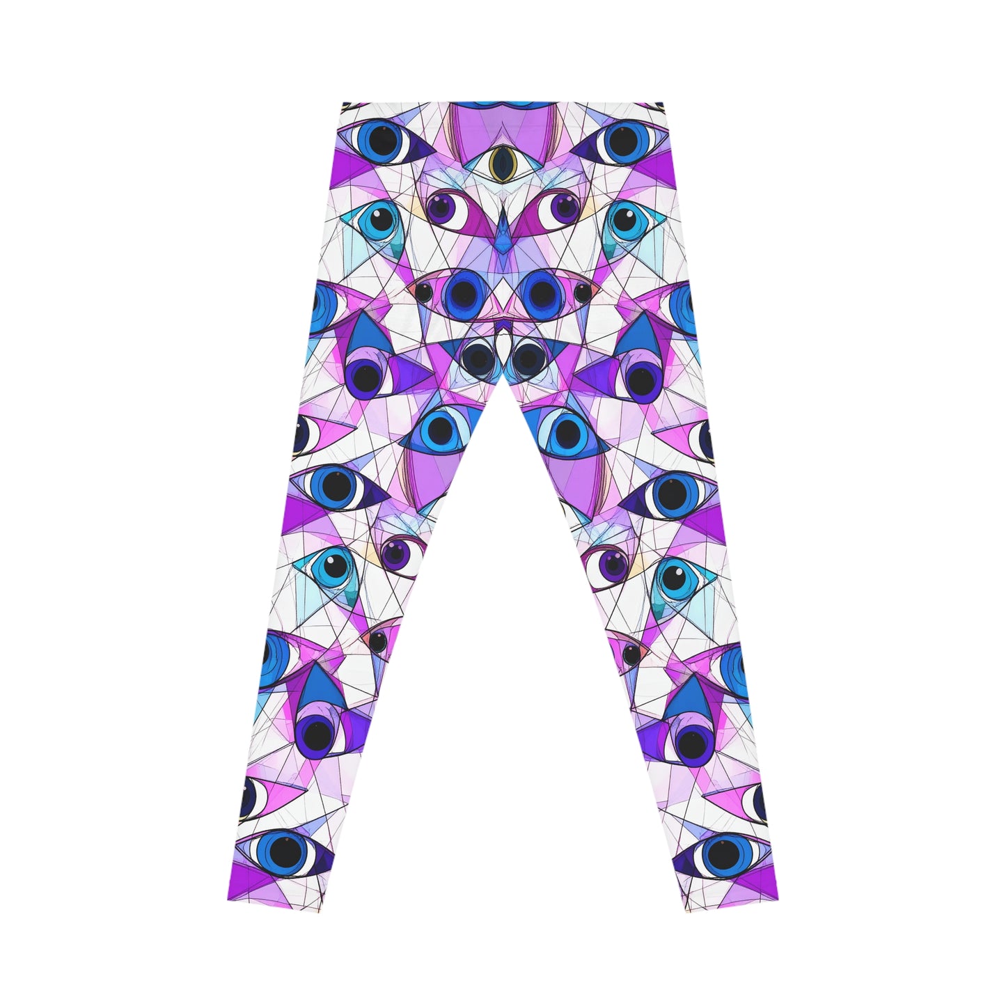 Artsy Cubist Eye Leggings