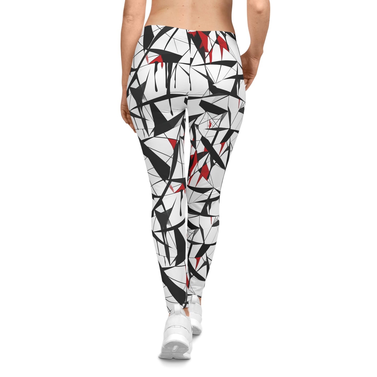 Cubist Glass Shards - Leggings