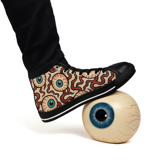 Squishy Eyeballs - Men's Classic High Top Sneakers