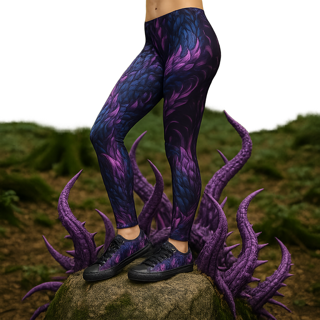 Spiky Serpent Leggings