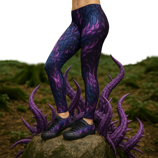 Spiky Serpent Leggings