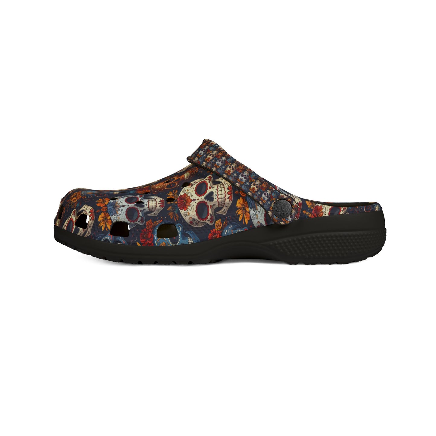 Sugar Skulls & Marigolds Unisex Clogs