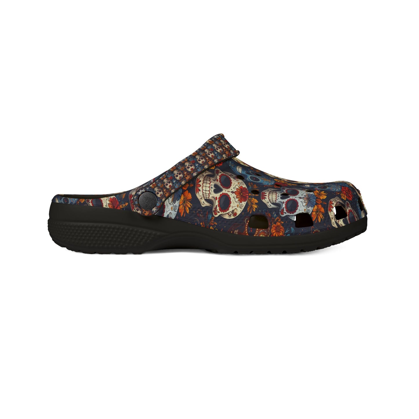 Sugar Skulls & Marigolds Unisex Clogs
