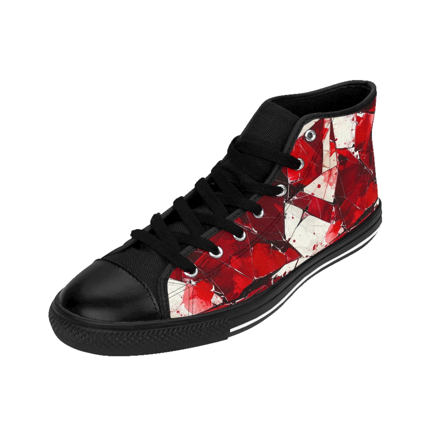 Bloody Glass Shards - Men's Classic High Top Sneakers