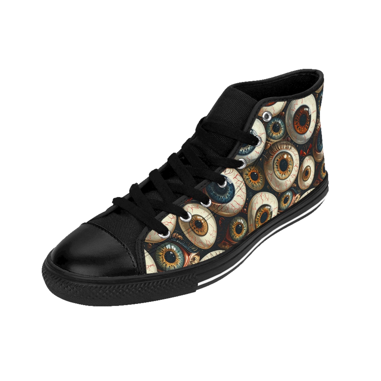 Colorful Eyeballs - Men's Classic High Top Sneakers