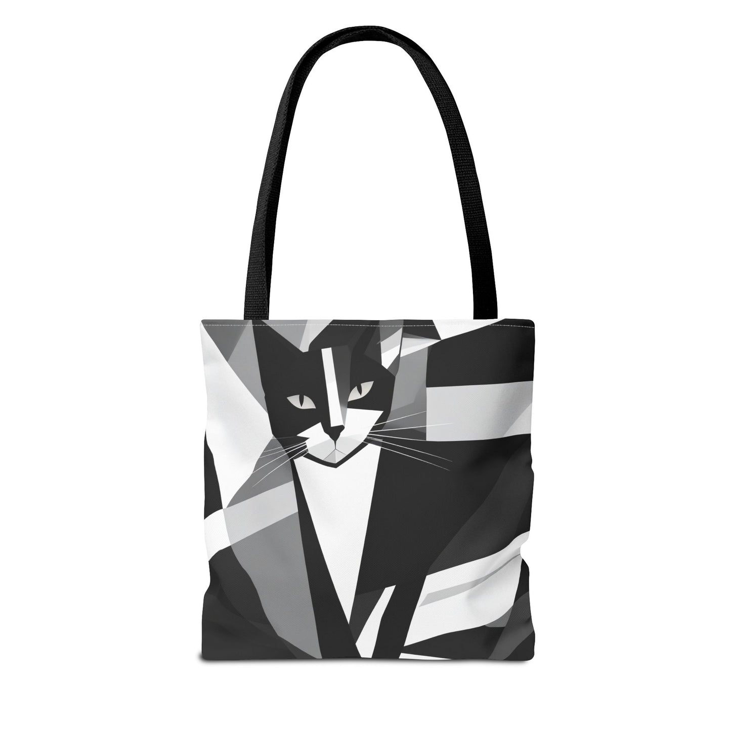 Cubist Cat Tote Bag