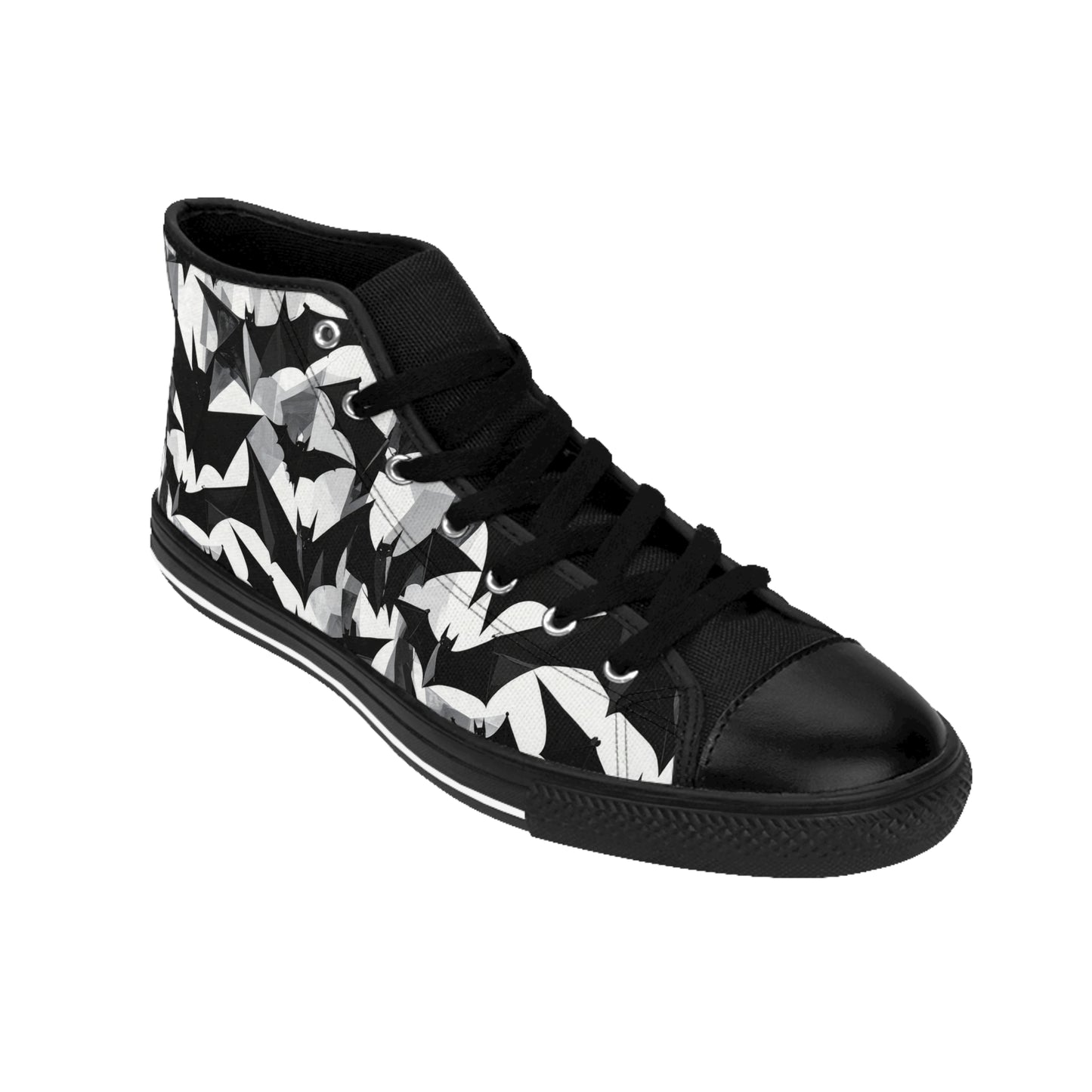 Bat Cubism - Men's Classic High Top Sneakers