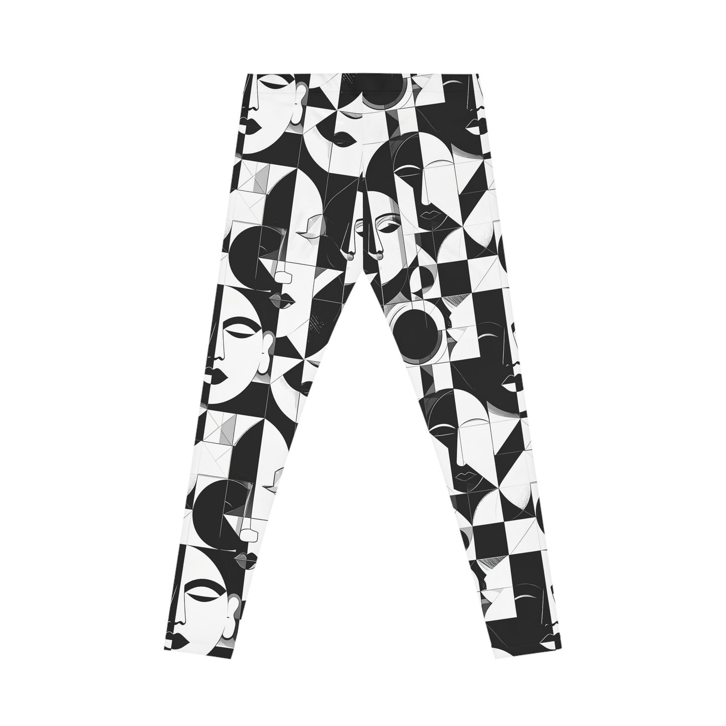 Bauhaus Art Faces - Leggings