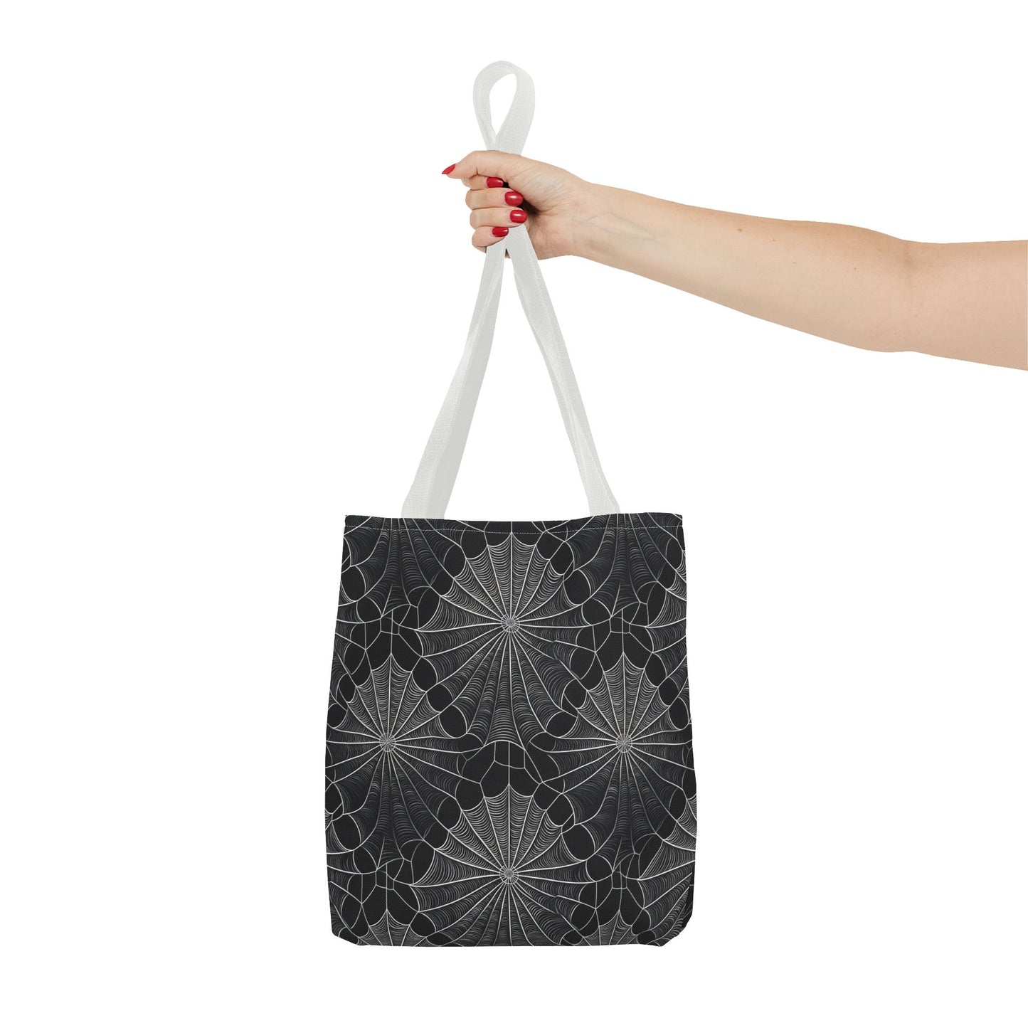 Gothic Spiderweb Tote Bag