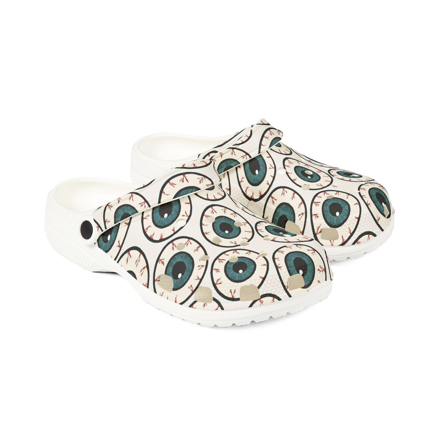 Watching You From Below - Platform Clogs for Anyone