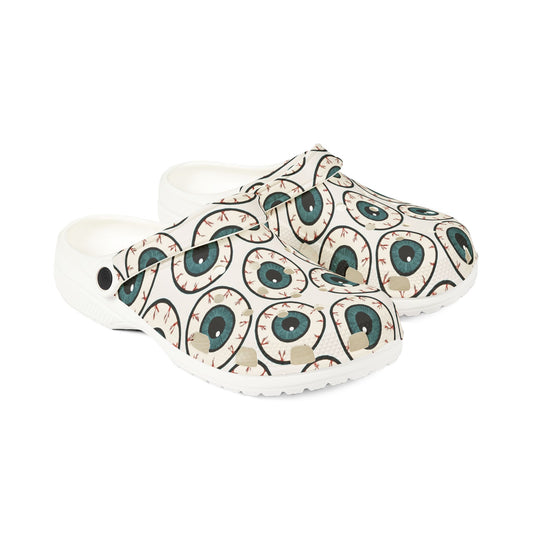 Watching You From Below - Platform Clogs for Anyone
