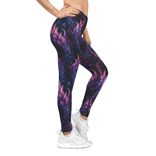 Spiky Serpent Leggings