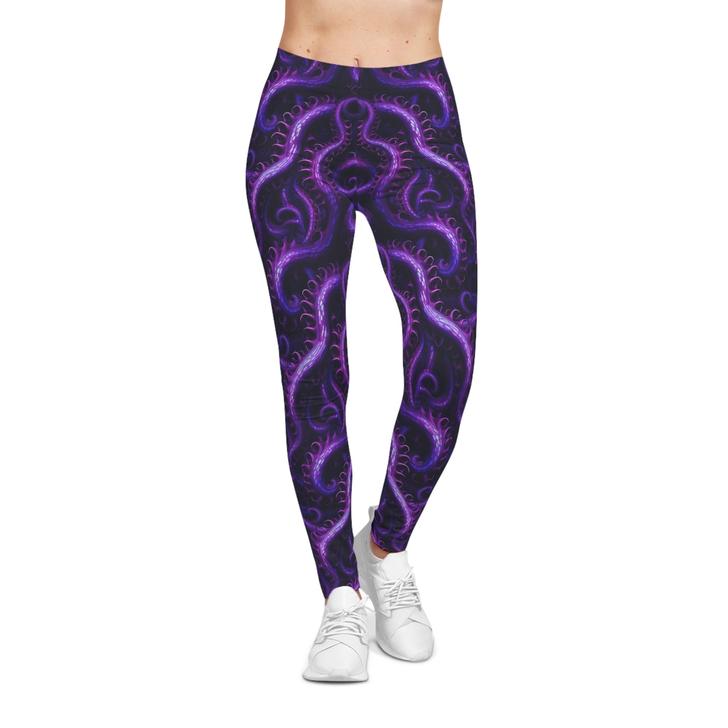 Purple Tentacle Leggings