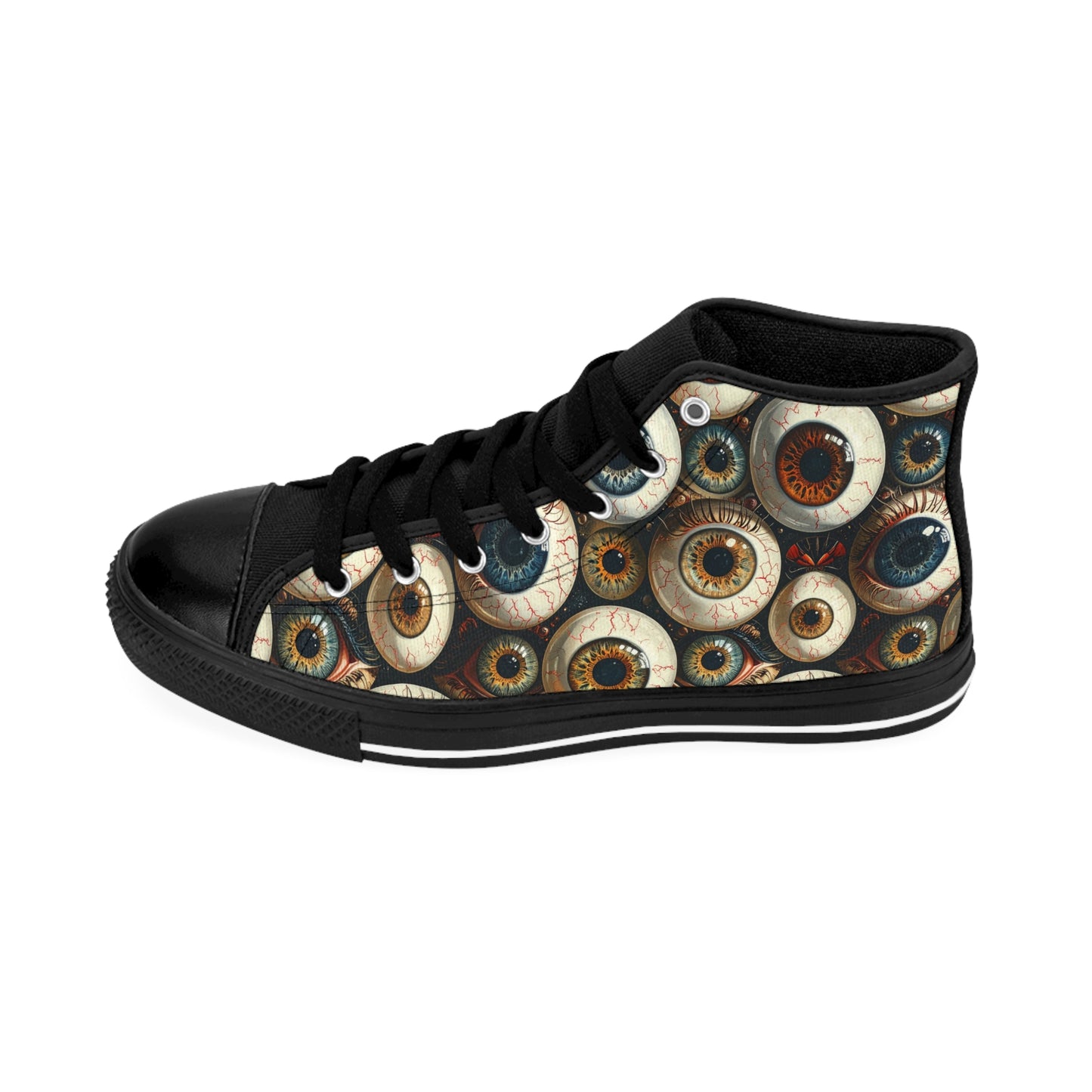 Colorful Eyeballs - Men's Classic High Top Sneakers