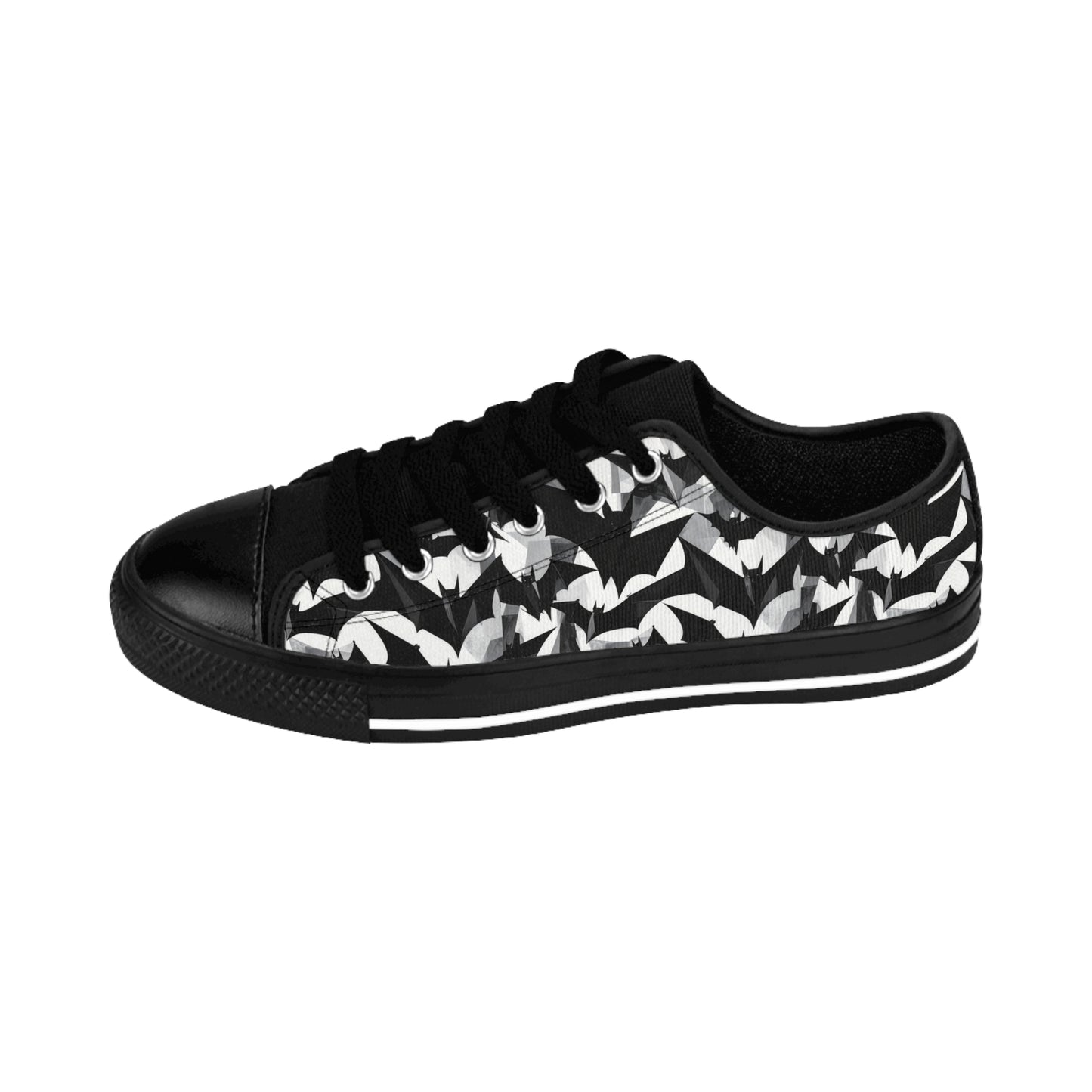 Bat Cubism - Women's Classic Low Top Sneakers