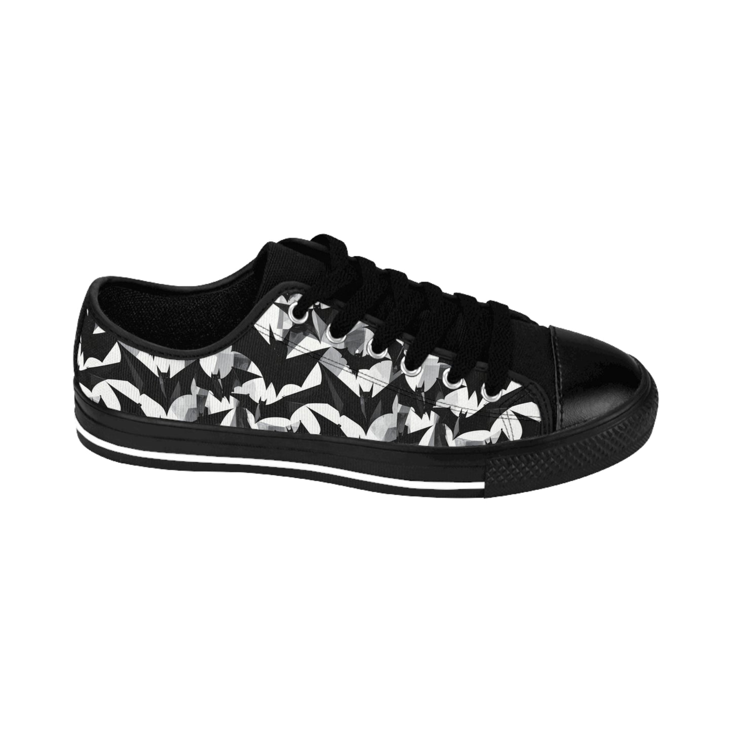 Bat Cubism - Women's Classic Low Top Sneakers