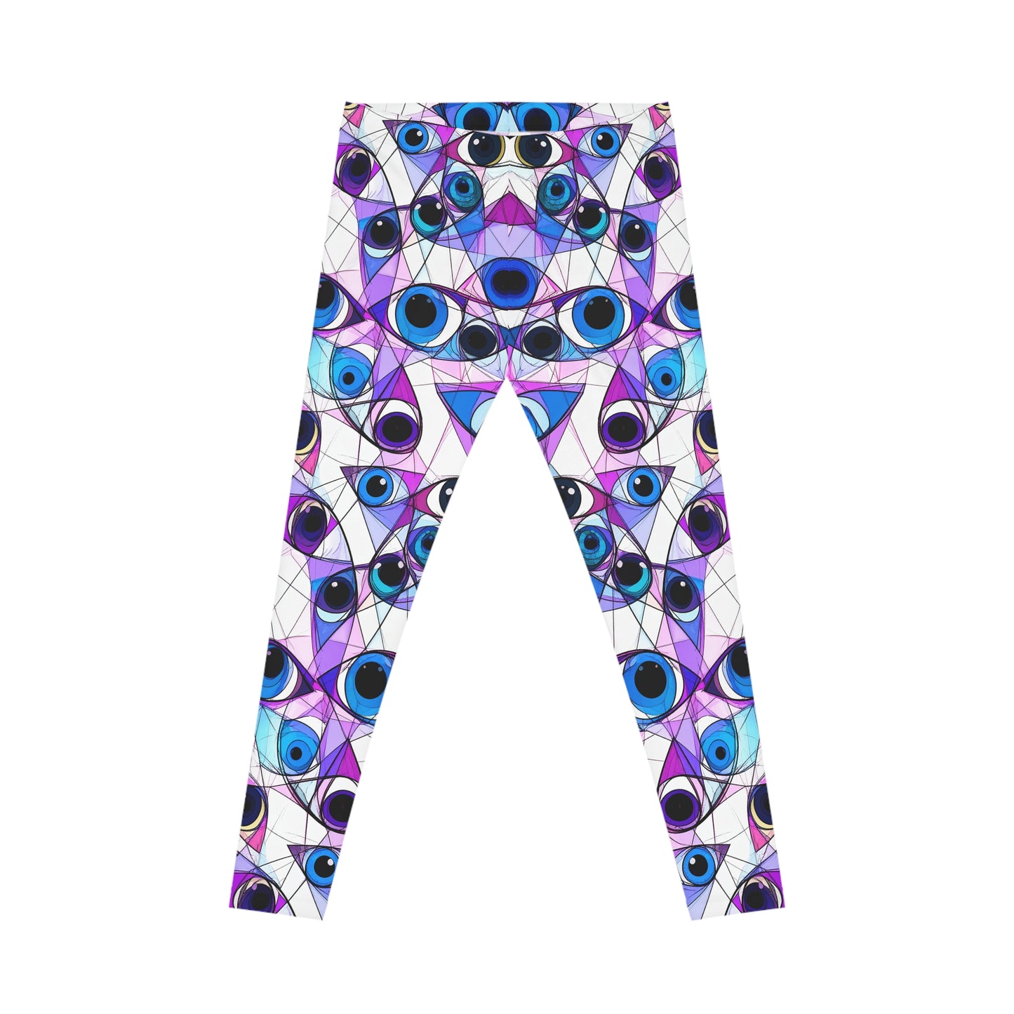 Artsy Cubist Eye Leggings